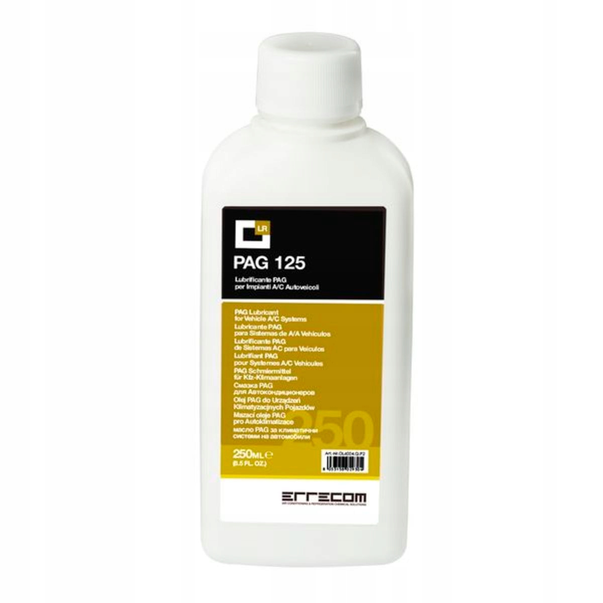 

Olej do klimatyzacji Pag 125, 0,25L R1234yf/R134a,
