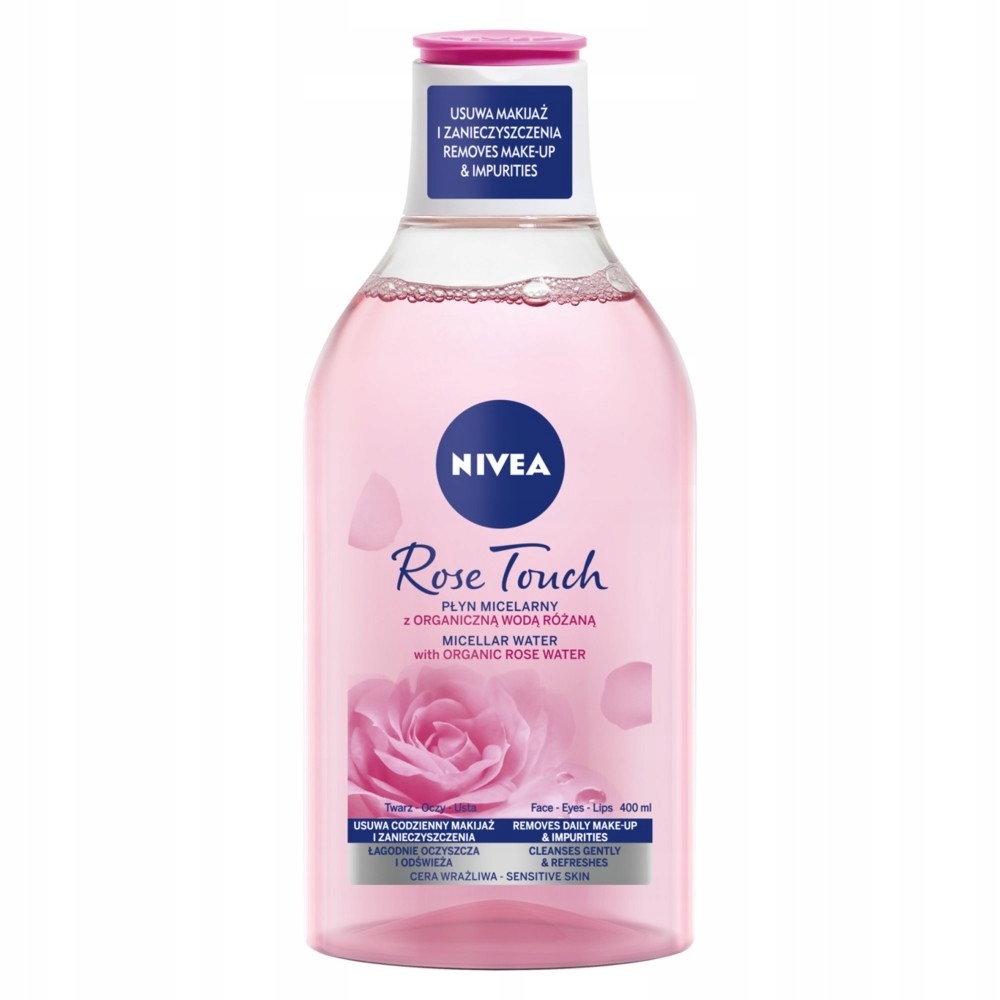 

Nivea Rose Touch Płyn micelarny do demakijażu z or