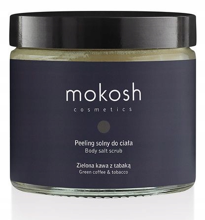 Mokosh Solný Peeling Na Tělo Zelená Káva S Tabakou 300 G