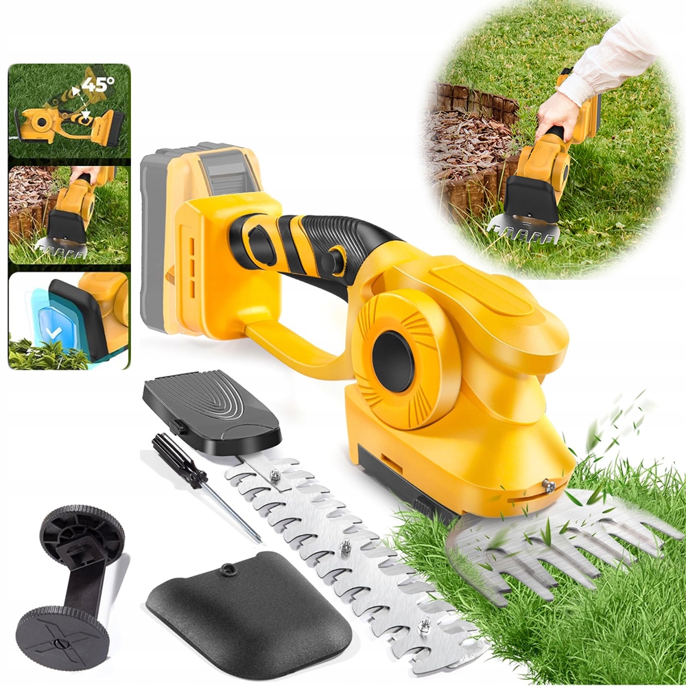 Elektrické Nůžky Na Trávy A Nůžky Na Živý Plot 2 V 1 Nůžky Na Živý Plot