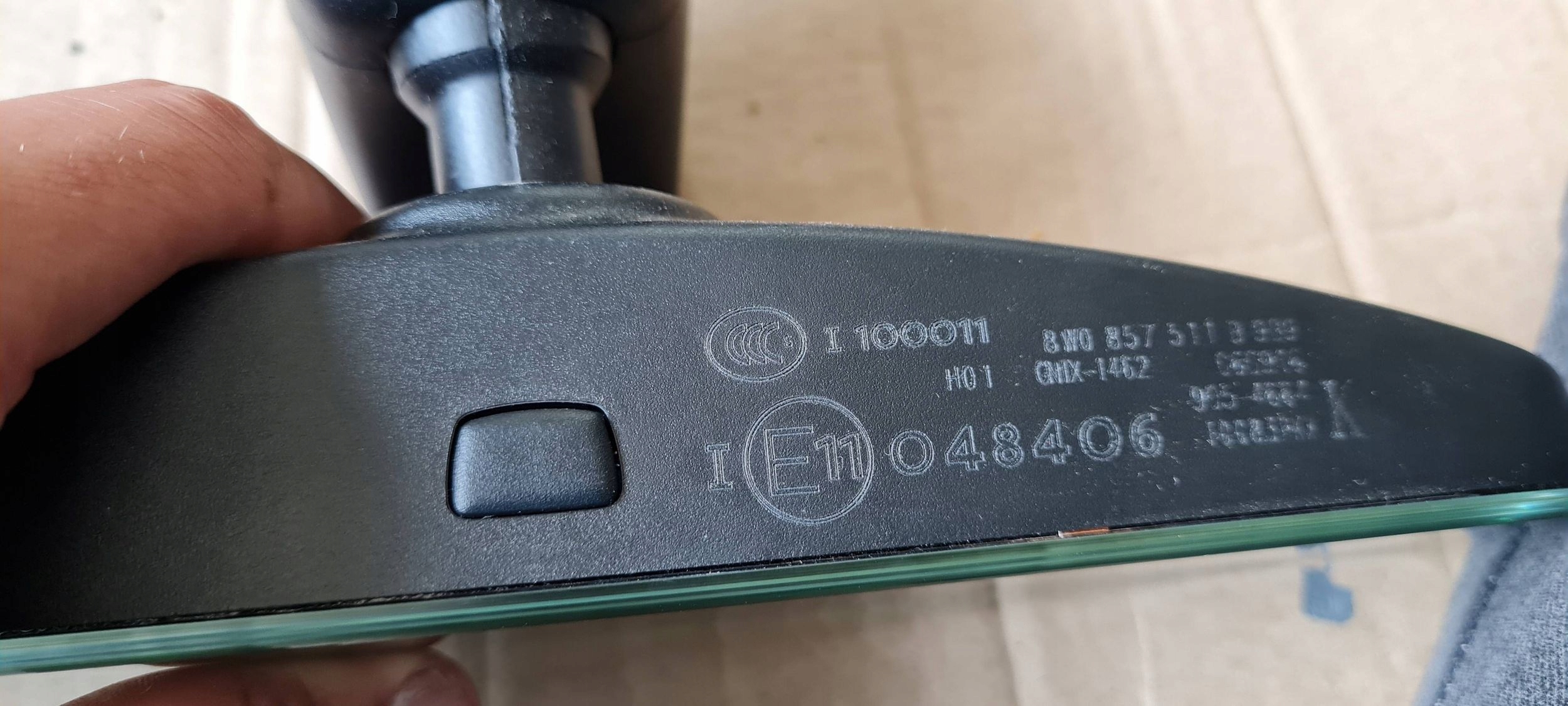 S4 B9 8W A4 rear-view mirror cover mirrors SLINE 8W0857511B
