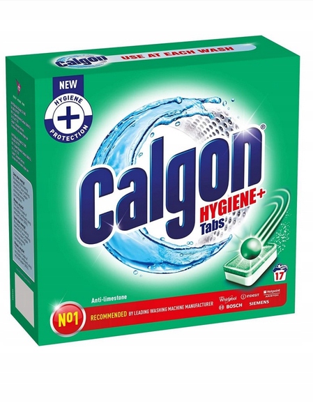 

Calgon Hygiene+ Tabs Środek do Pralki 17szt