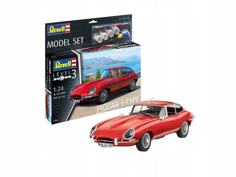 Model ke slepení Jaguar E-Type Revell