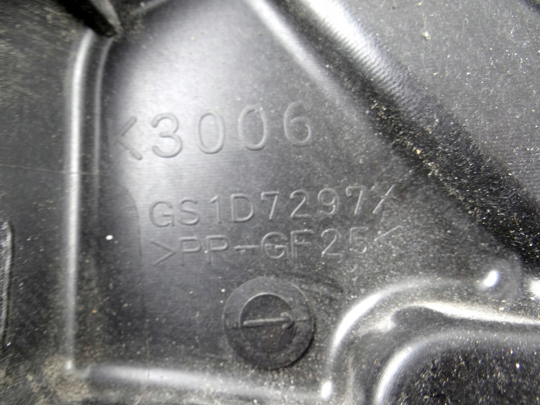 PANEL Tür rechts heck MAZDA 6 II KOMBI GS1D7297X