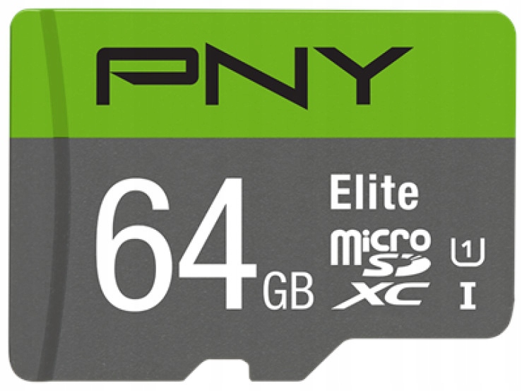 

Karta Pny Elite 64GB microSDXC C10 Uhs-i U1 100MBs