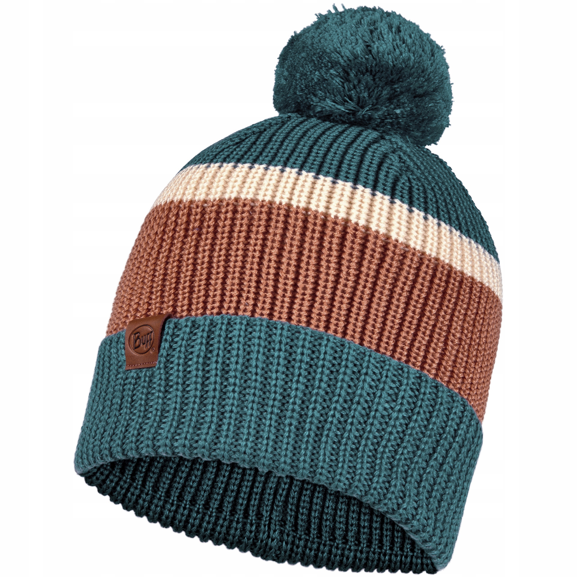 Czapka zimowa Buff Knitted Hat Elon Dusty Blue