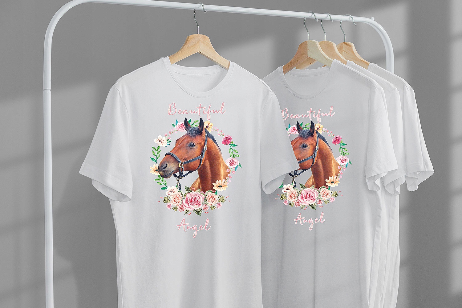 T-SHIRT KOSZULKA DLA DZIECKA KONIE 104 SUPER JAKOŚĆ Rozmiar XXS