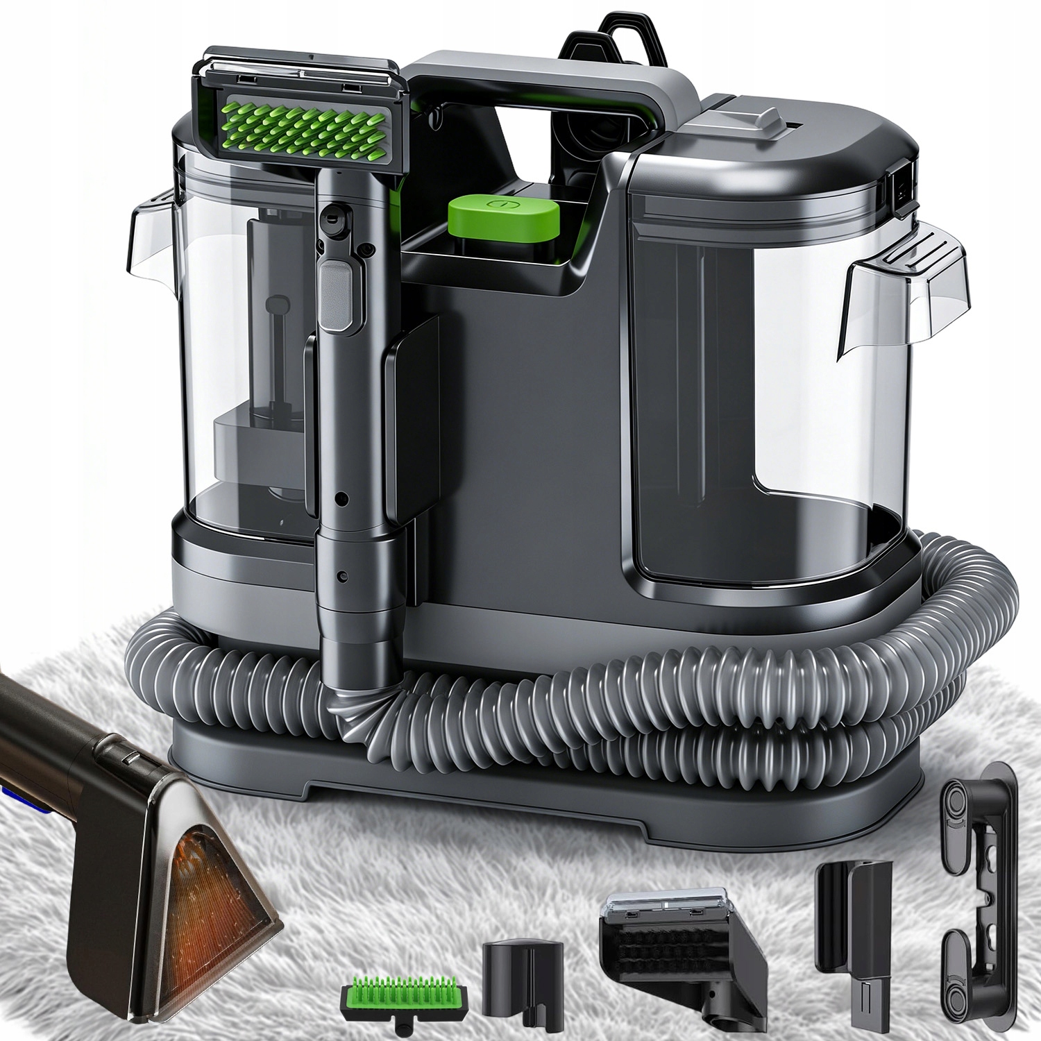 Stroj Na Čištění 3 Hlavic, Výkonný Motor 1800 ML 800 ML, Odolný 450 W