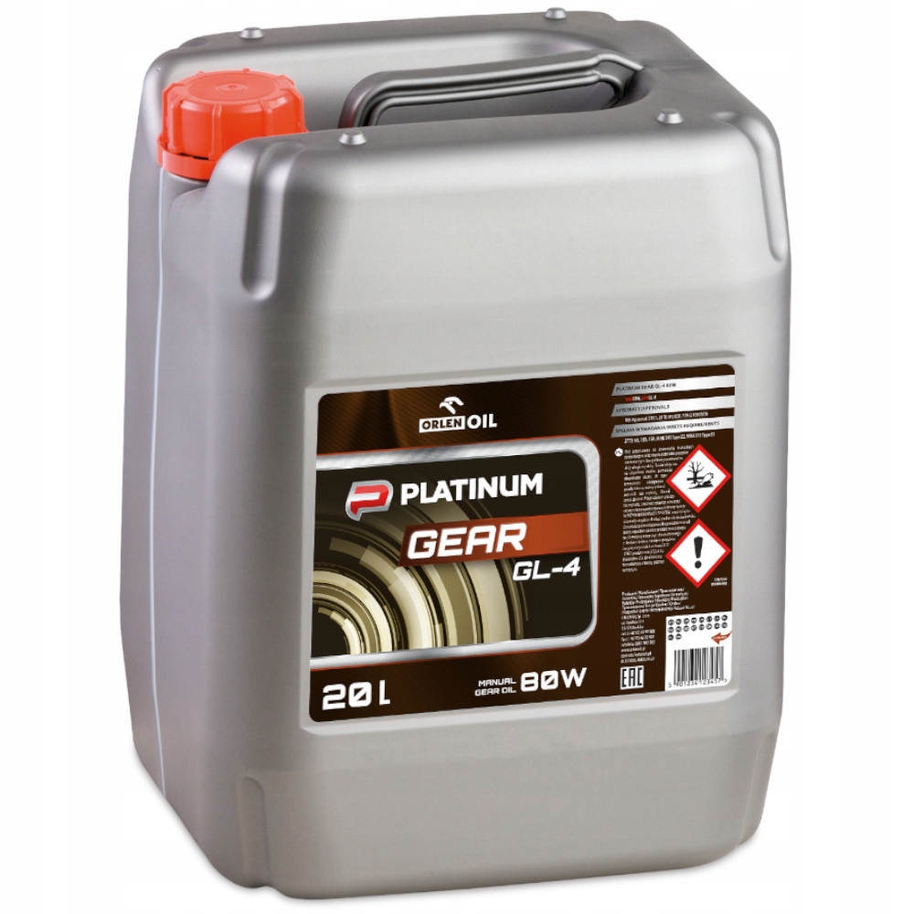 

Olej Przekładniowy Platinum Gear GL-4 80W 20L