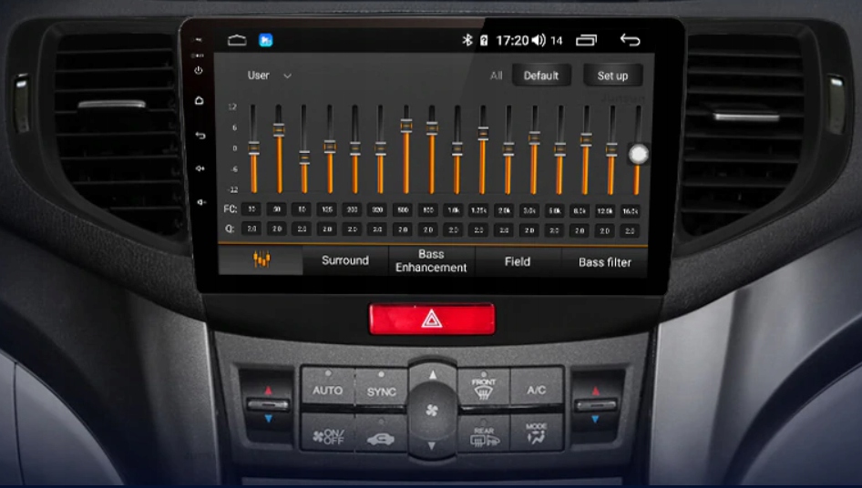 RADIO ANDROID HONDA ACCORD 9 2012-2018 2/32 DSP Przekątna ekranu 10.1