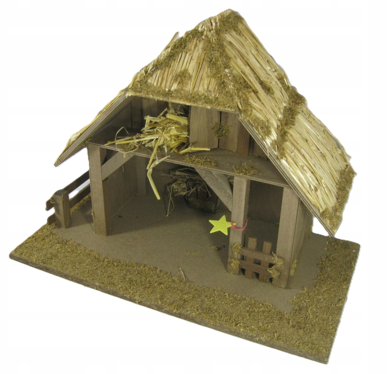 Vianočný Betlehem 40x23x43 cm, pre postavy 12 cm