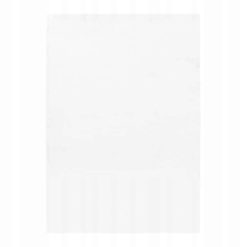 Koberec Rabbit plyšový jako kožešina králíka, bílý, 80 cm x 250 cm do ložnice