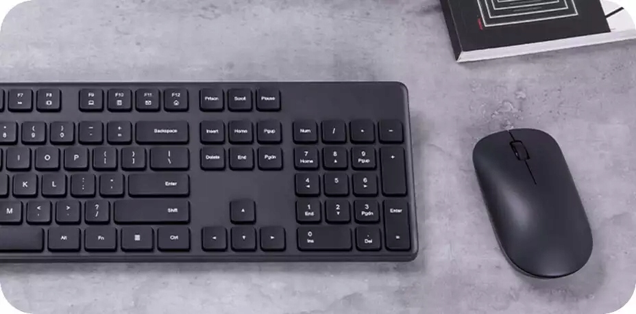 Zestaw biurowy Xiaomi Wireless Keyboard and Mouse Combo Interfejs urządzenia USB