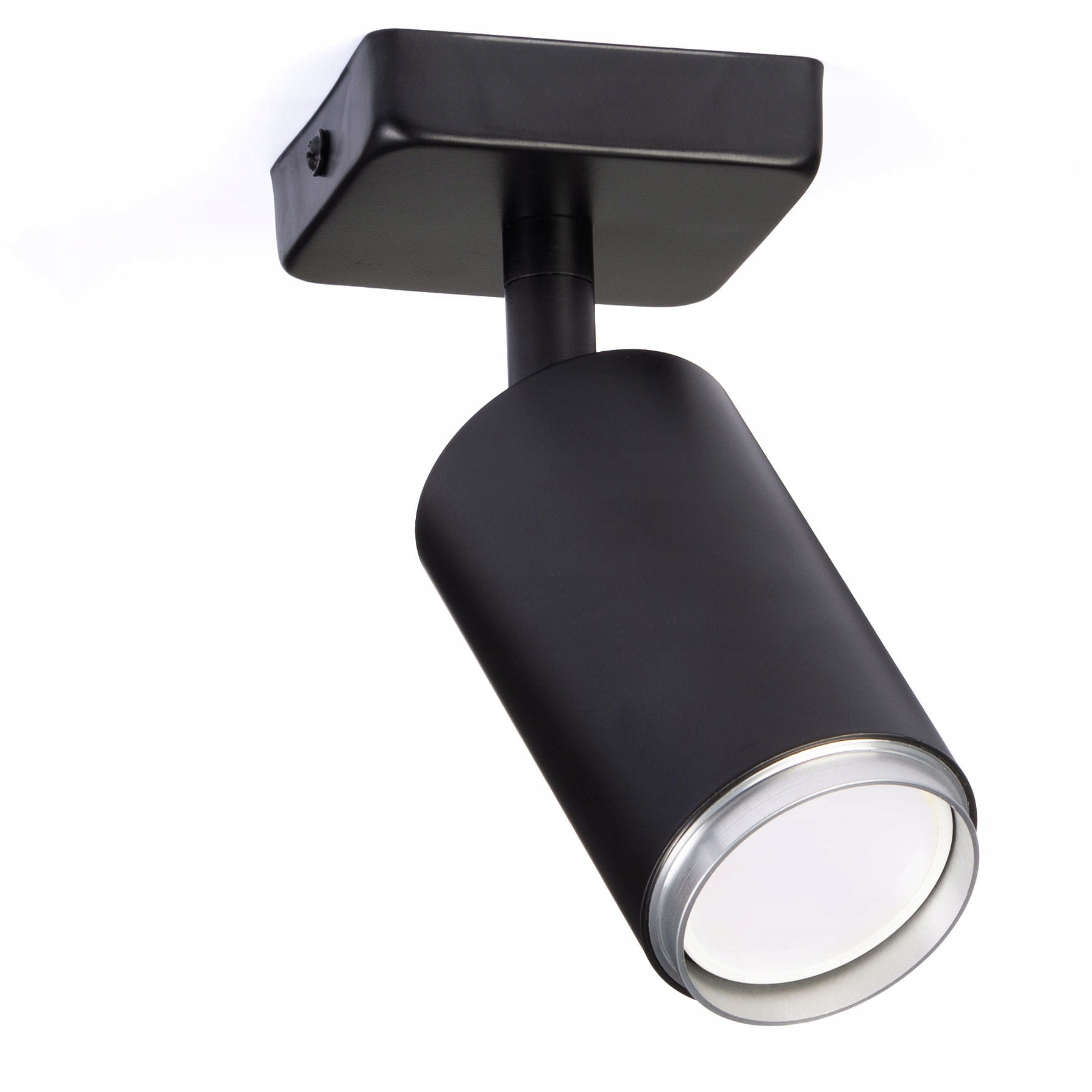 

Lampa sufitowa spotlight Tuba pojedyncza czarna Sr