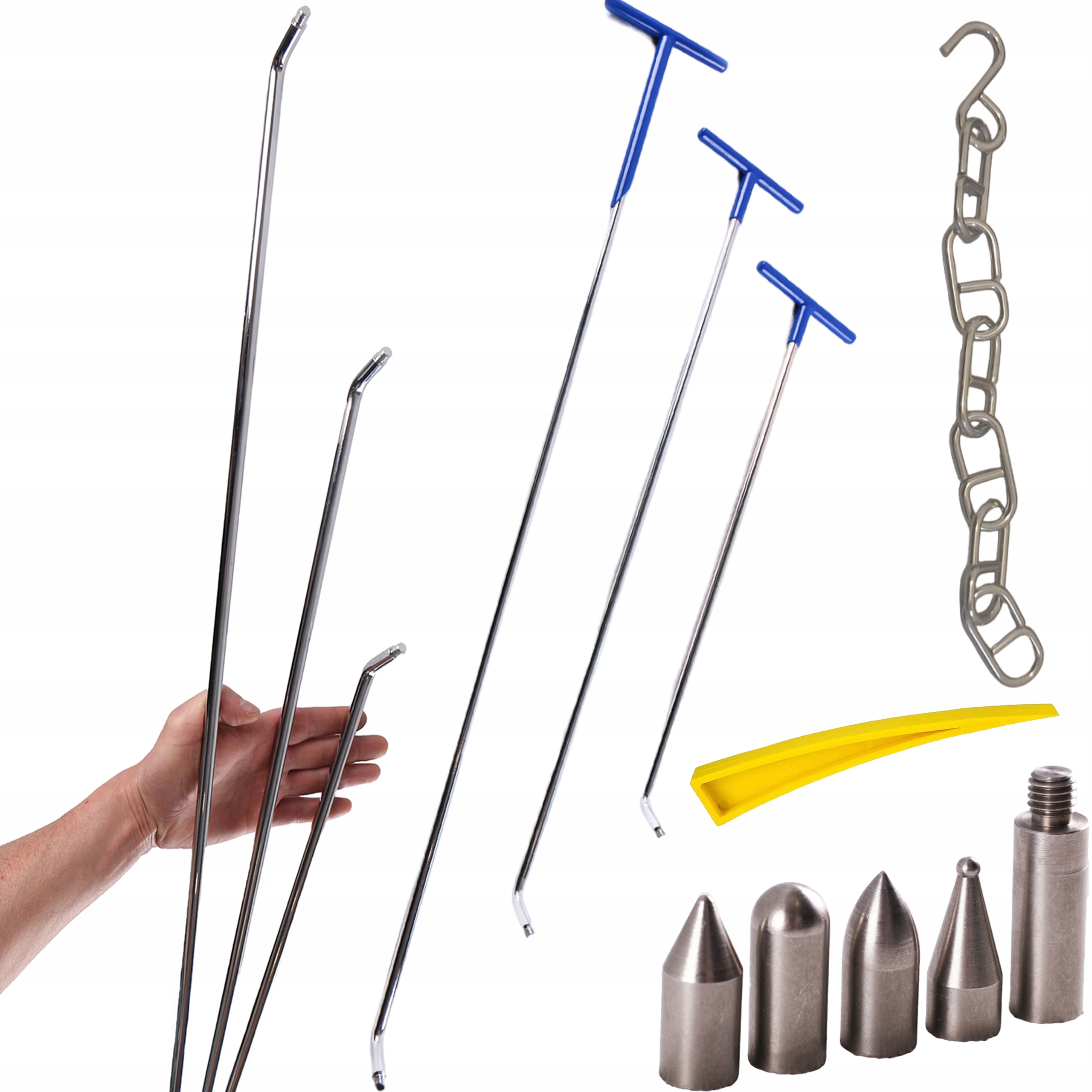 Pro Odstraňování Promáčklin Vyměnitelné Dorazy Lancety Tyče Řetězový Závěs