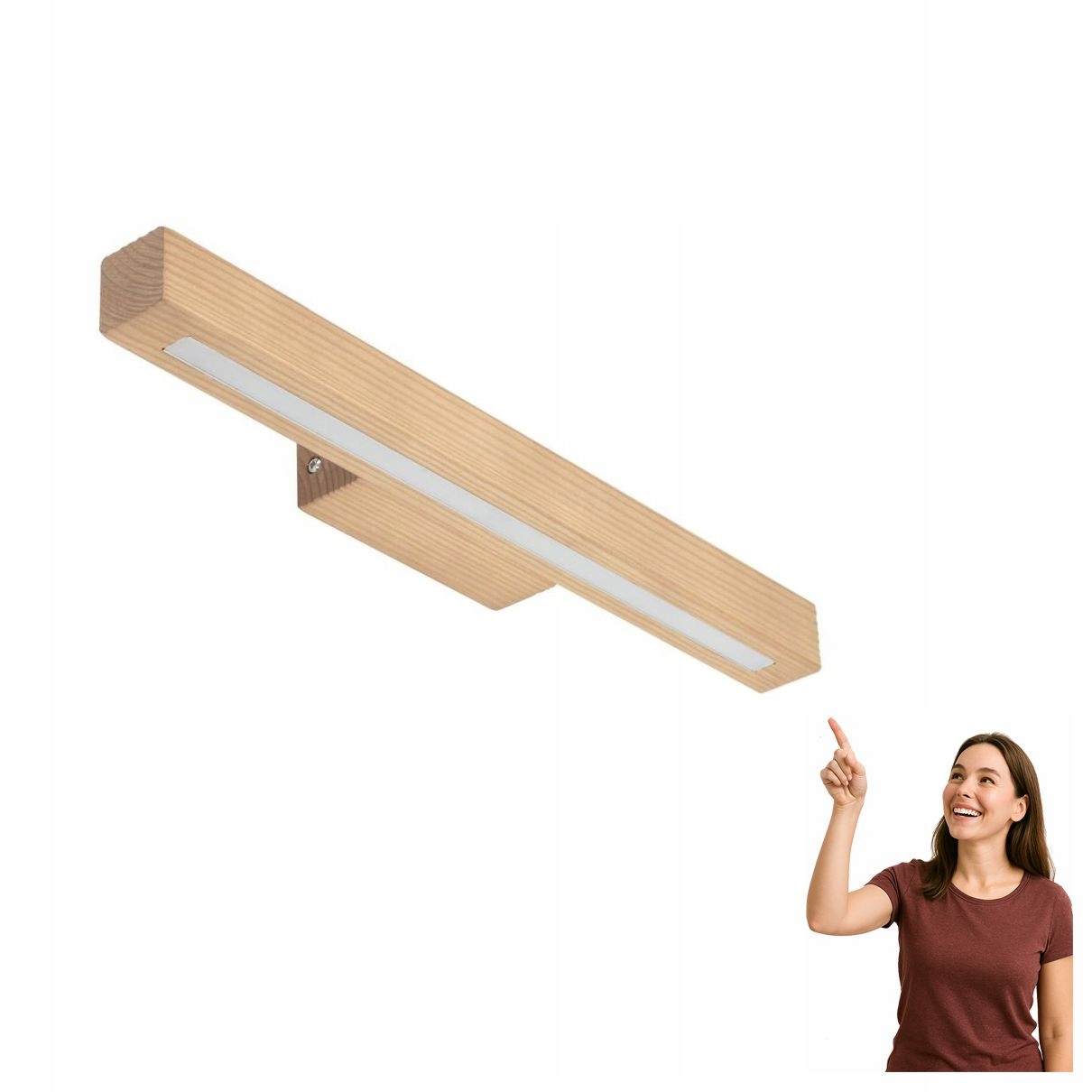 Nástenná Led galerijná lampa 8W Teo Sosna 5920 Tk Lighting