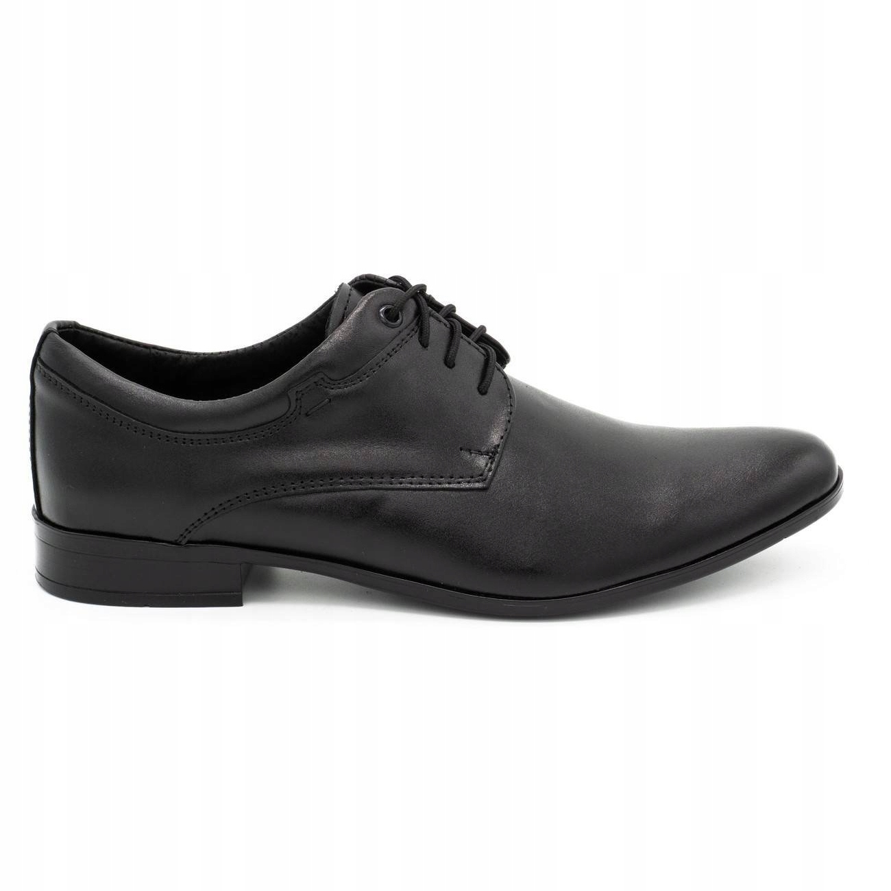 

Czarne Skóra naturalna Buty Półbuty Lukas r.39