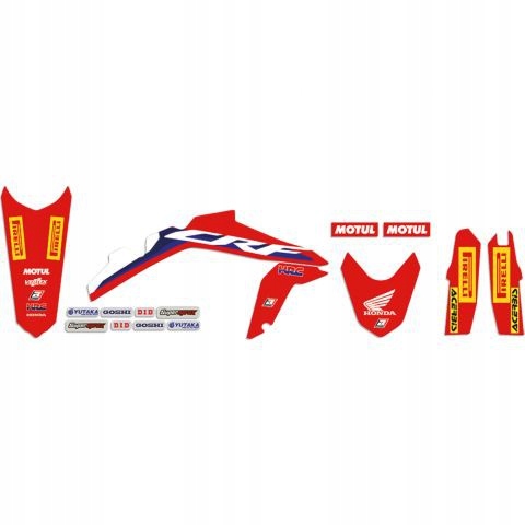 Blackbird Sada Nálepiek (oklein) Honda Crf 250R '22-'24, Crf 450R '21-'2