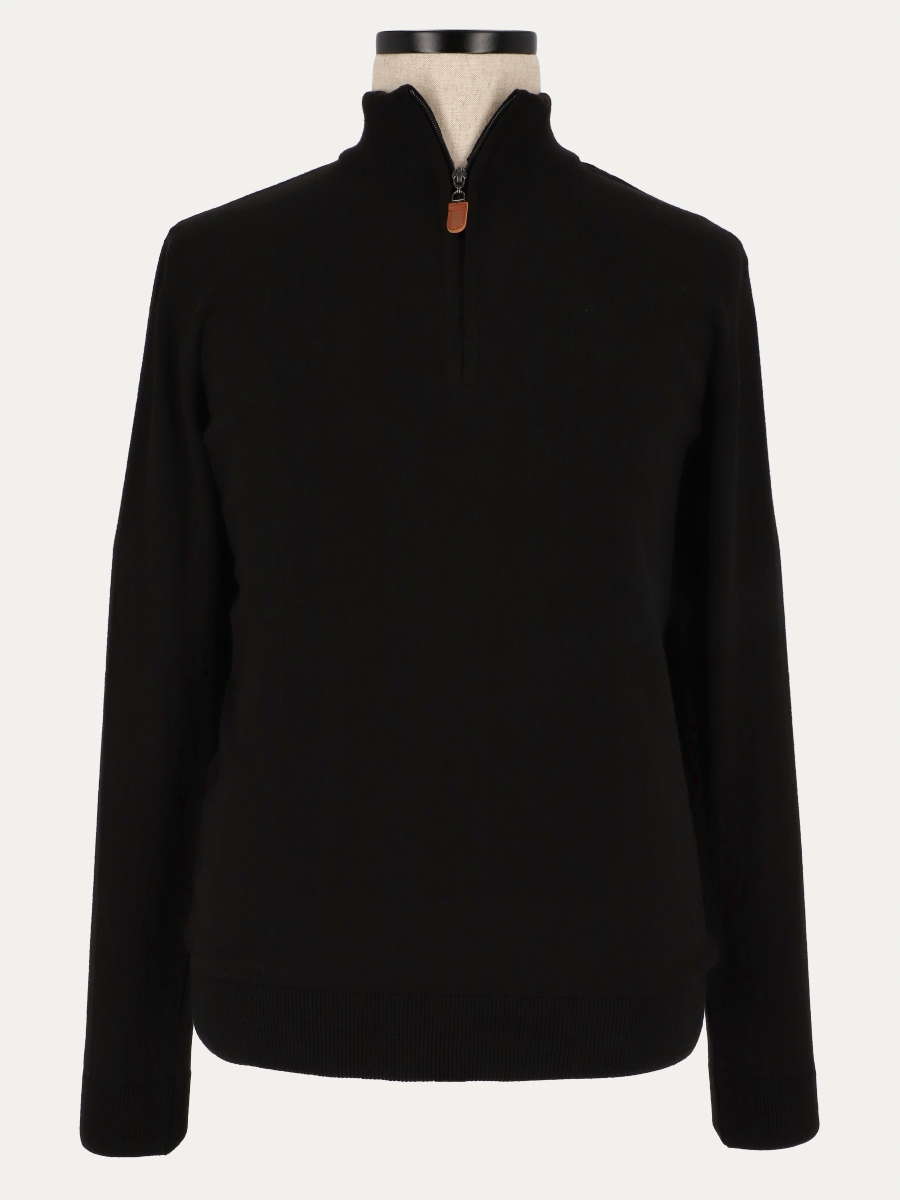 Sweter męski BASIC MAUNA czarny M