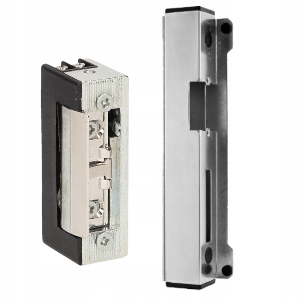 

Kaseta + Elektrozaczep Niskoprądowy 12V Srebrna