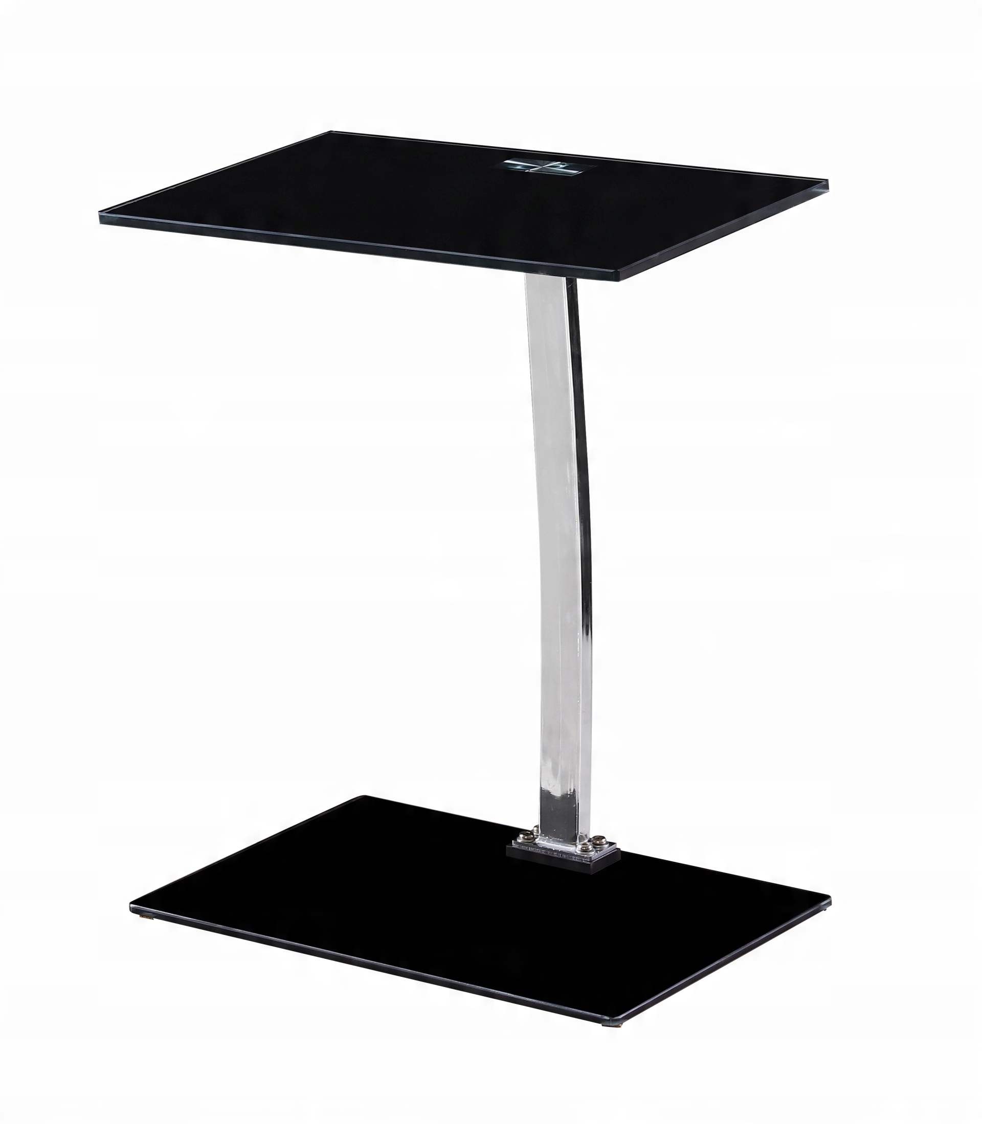

Czarny Stolik Pod Laptop Szklany Barek Ława LP-01