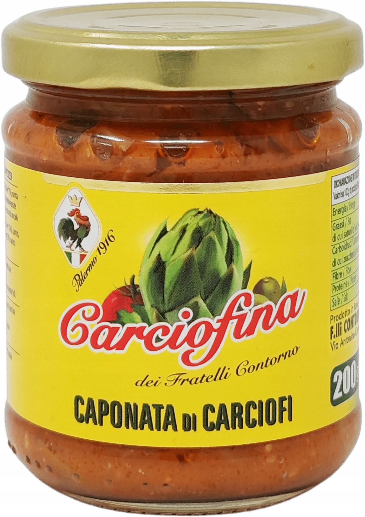 Levně Pasta z artyčoku Carciofina di Contorno 200 g Fratelli