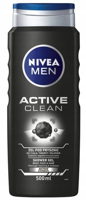 

Nivea Men Active Żel Do Twarzy, Ciała I Włosów
