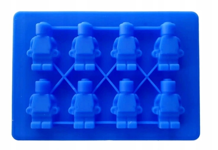 

Silikonowa Foremka do czekoladek lodu Ludziki Lego
