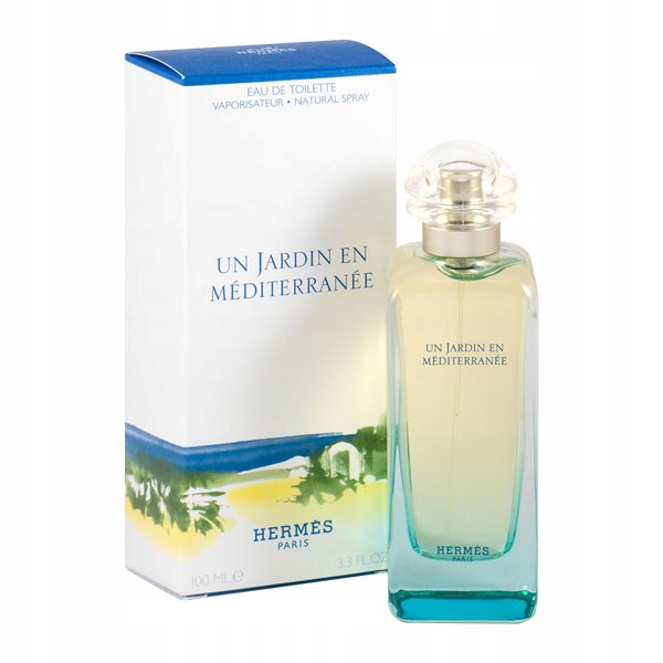 Toaletní voda Hermès Un Jardin En Mediterranee Dřevitá skupina 100 ml