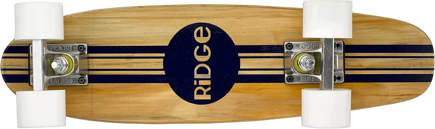 Ridge deskorolka Retro białe kółka Klonowa Mini Cruiser klon kanadyjski