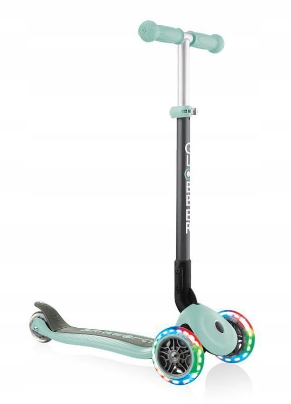 Hulajnoga trójkołowa Globber Primo Foldable Lights Mint