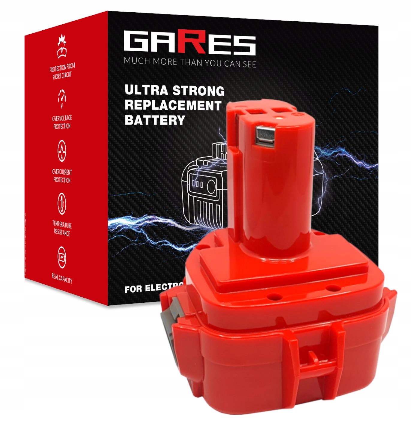 Baterie Akumulátor pro Makita 6227D 1235 6317D 12V 2Ah