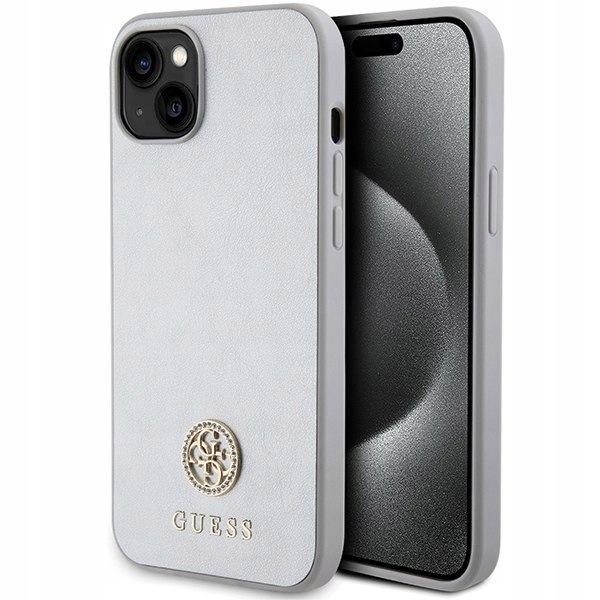 Guess GUHCP15MPS4DGPS iPhone 15 Plus 14 Plus 6.7" srebrny/silver har