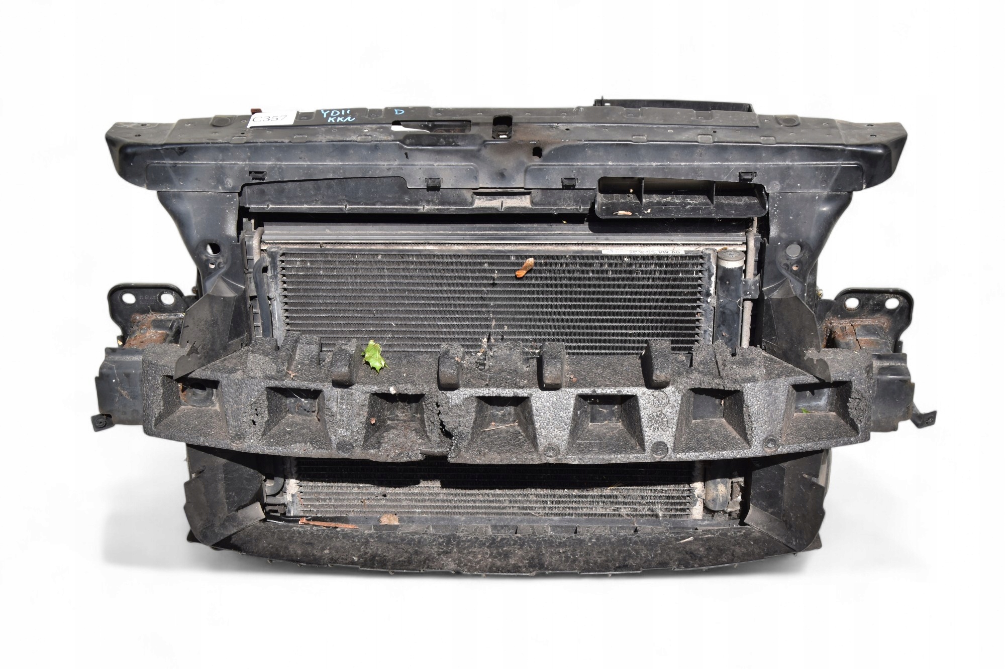 support panel for radiators radiator SKODA YETI and 2.0 TDI 110KM CFH Manual