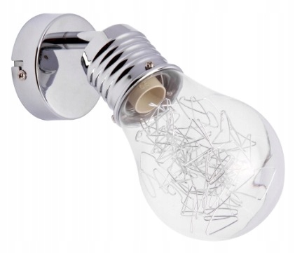 Nástěnná lampa Bulb na kloubu s Led světlem