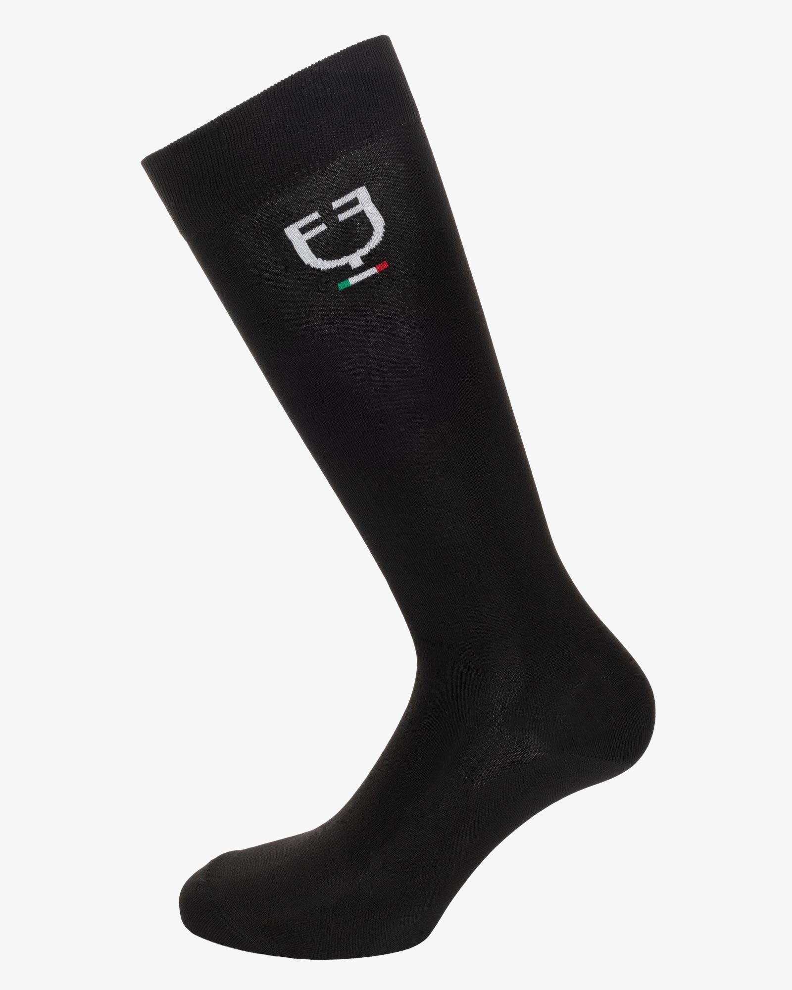 Equestro, Podkolanówki jeździeckie Italian Flag 35-38 czarny