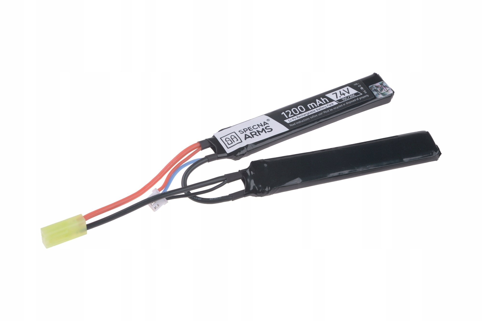 Batéria LiPo 7,4V 1200mAh 15/30C - 2 modulárna tamyia