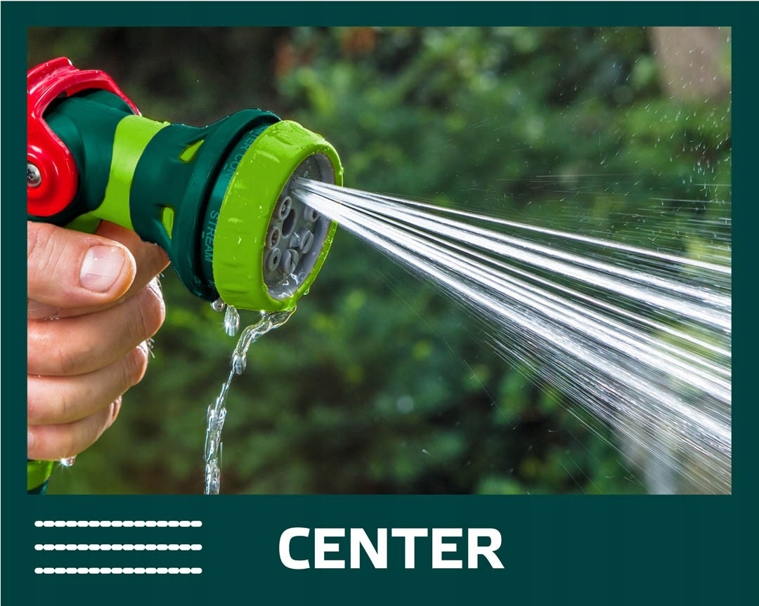 PISTOLET OGRODOWY ZRASZACZ + ZŁĄCZKI VERTO 15G712 EAN (GTIN) 5902062038364