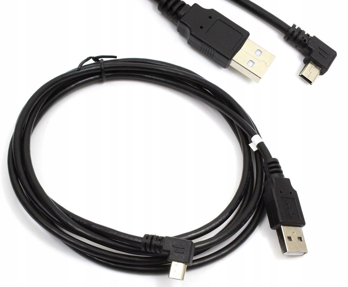 

Auto Kabel Pc DKE-2 Mini Usb 1,8m kątowy czarny