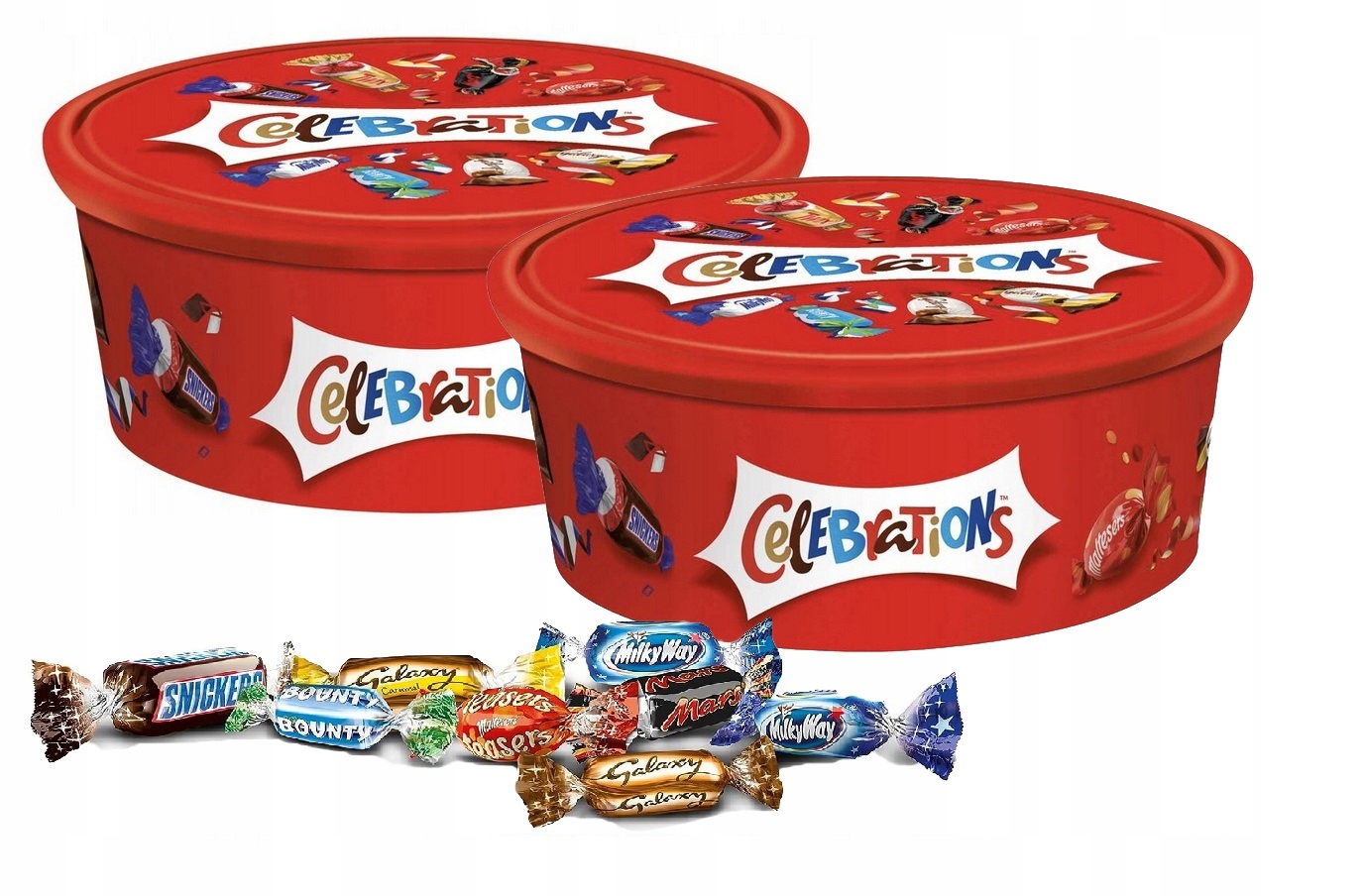 2szt Cukierki Celebrations mix cukierków 600g