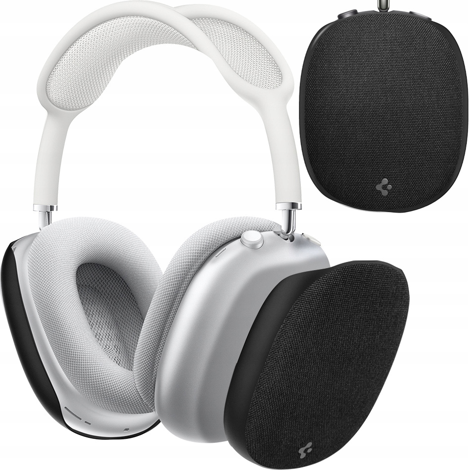 Pouzdro pro AirPods Max, Spigen Urban Fit, stylové, silné, lehké látkové pouzdro