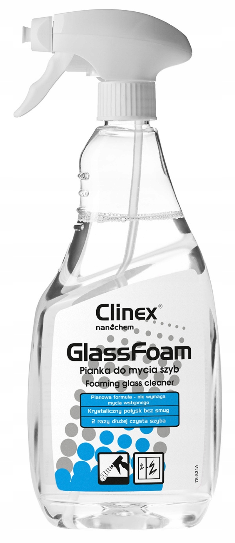 

Pianka do szyb Clinex Glass Foam 650 ml