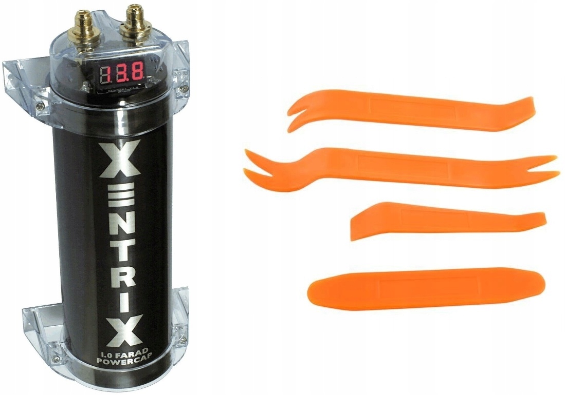 Xentrix XC2000 Powercap 2F Kondenzátor pre zosilňovač kľúče Zelená hora