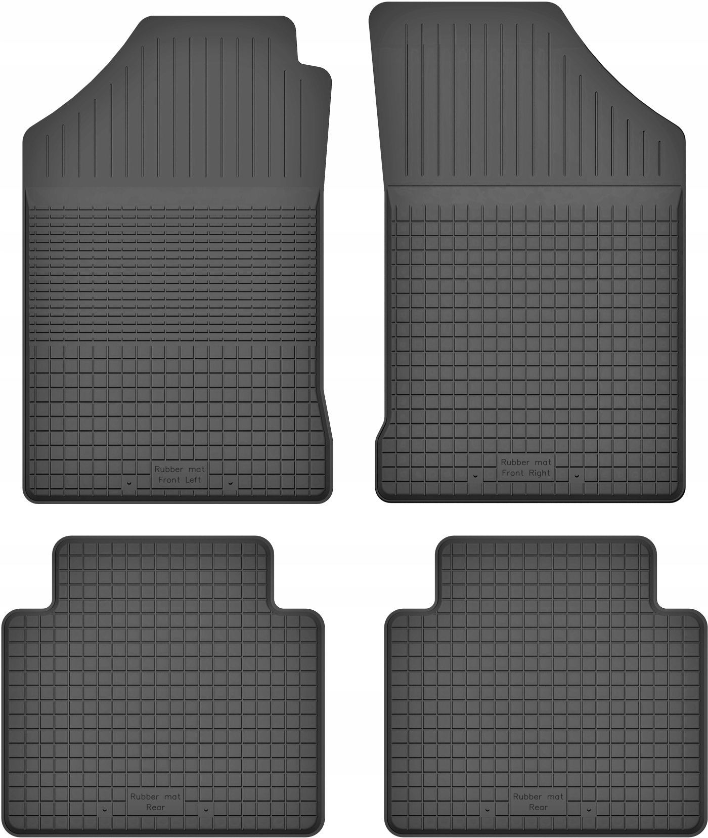 Dywaniki gumowe korytka do Renault Megane I 95-03