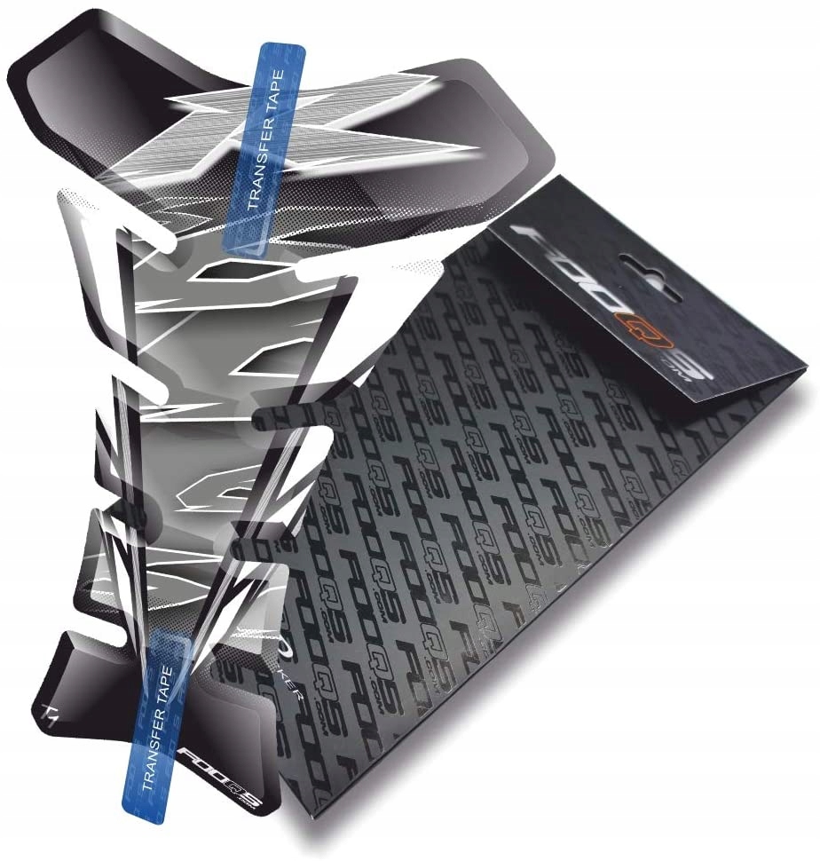 Tank-pad od firmy Fooqs pro Yamaha Yzf R-6 Stříbrný