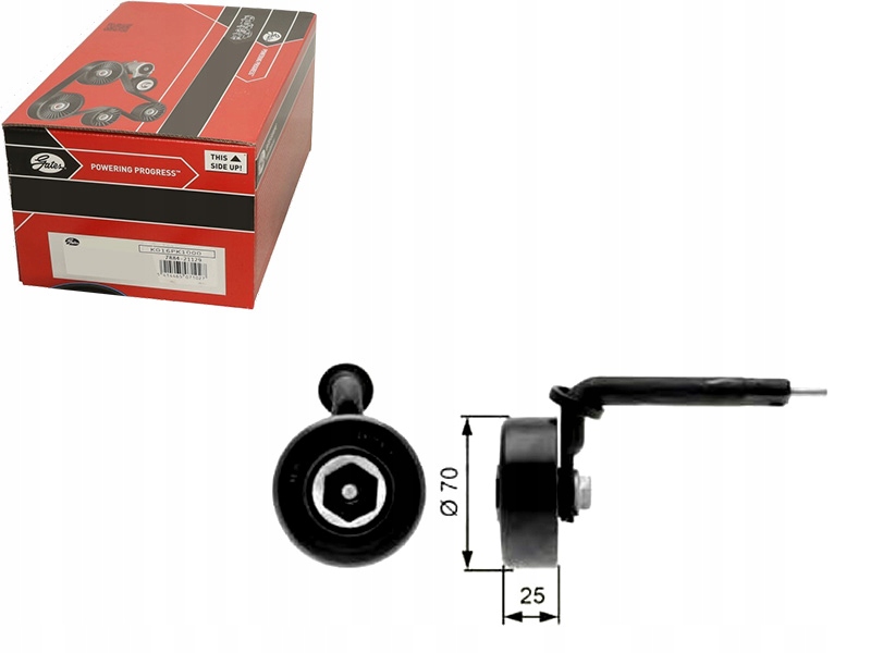 ROLKA NAPINAJĄCA PASEK WIELOROWKOWY BMW 3 (E46) 5