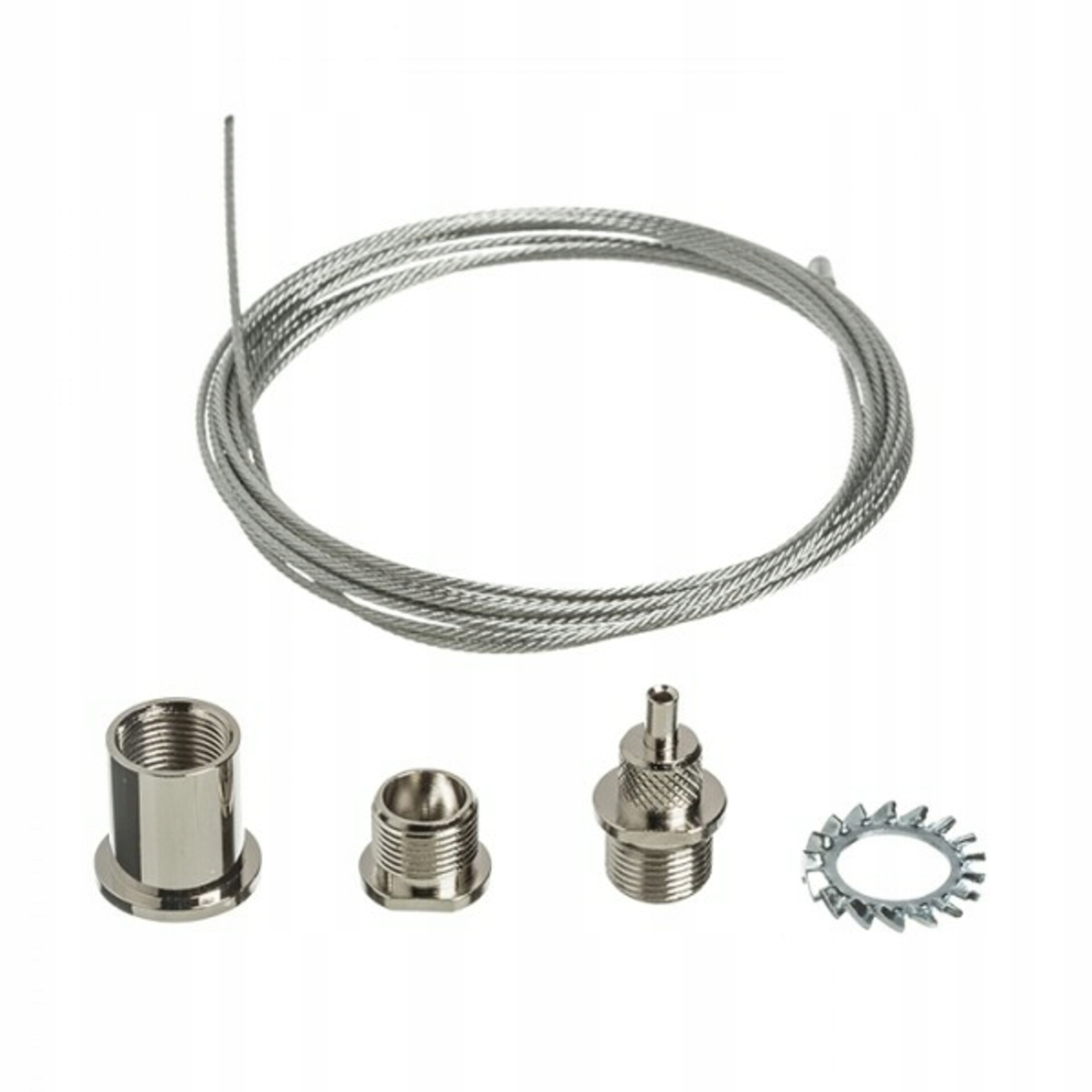 Rendl Eutrac lankový záves 3m R11359 pre trojokruhové lišty, oceľ