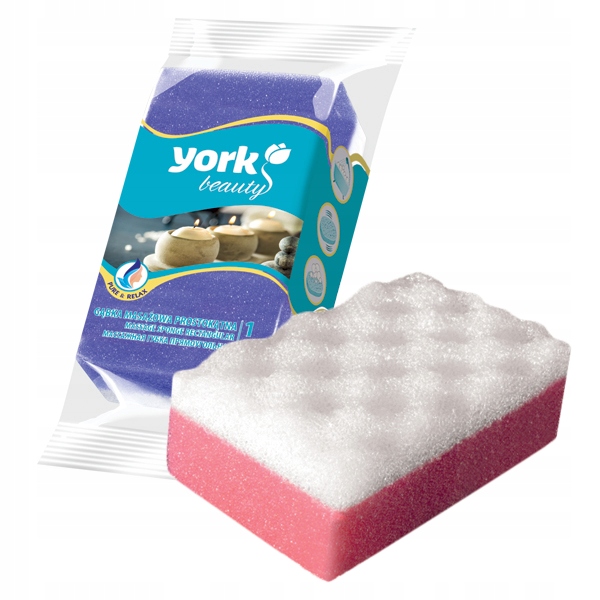 

Gąbka prostokątna masażowa York