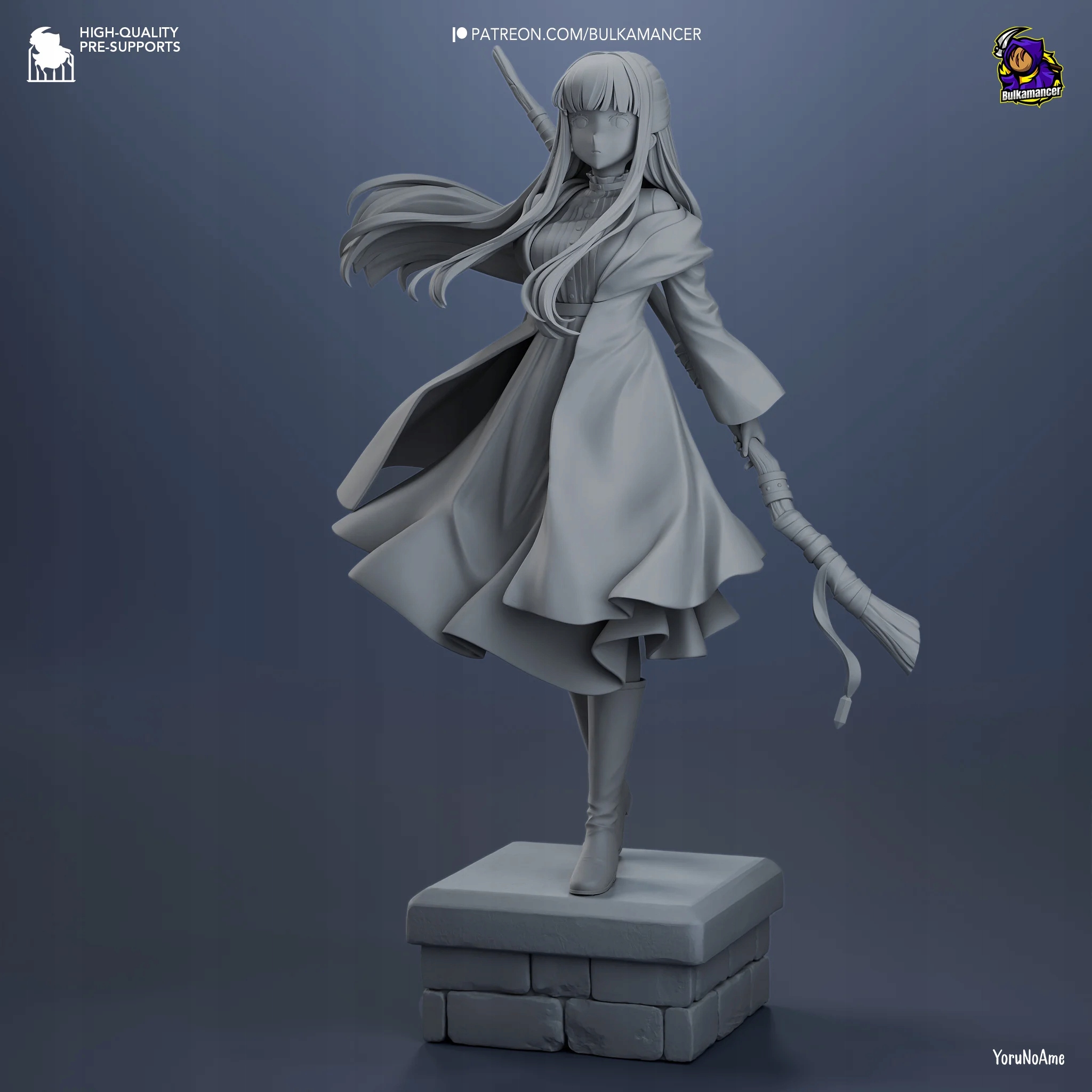 Figurka Fern Sousou no Frieren Bulkamancer Sculpts 3D tisk