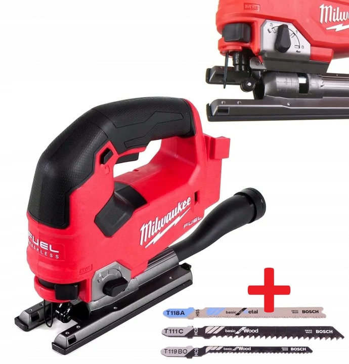 Bezkartáčová pila M18 FJS-0 Body 4933464726 Milwaukee pilové listy